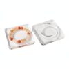 0.39 Inch Clear Acrylic Bead Display Tray, Jewelry Making Sorting Organizer for Loose Components and Small Parts on Workbench (1 PC)