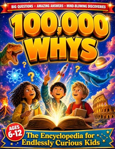 100,000 Whys - The Encyclopedia for Endlessly Curious Kids: Big Questions and Amazing Answers About Science, Space, Animals, History, and Everything Kids Want to Know (Ages 6–12)