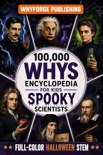 100,000 Whys Encyclopedia for Kids - Spooky Scientists (Halloween Edition): The Ultimate Book of Random Fun Facts and Big Questions for Curious Minds - ... & Girls Ages 6-12 (100,000 Whys Series 1)