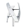 10000W Wind Turbine Generator Kit, High Efficiency 12V/24V/48V/220V Home Windmill for Land & Marine with MPPT Controller (White)