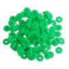 1000pcs 6mm Silicone Bead Spacer Washers for Bracelet Jewelry Stringing DIY Handmade Accessories