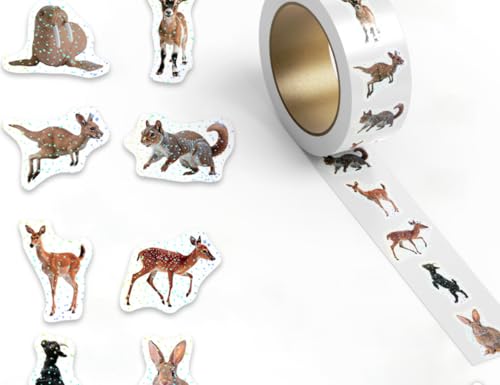 1000 Pcs Animal Stickers for Teachers,1 Inch Film Reward Sticker in 16 Patterns,Teacher Supplies for Classroom,Incentives Sticker Bulk for wall,2 Roll Motivational Stickers for Party Favors