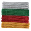 1000Pcs Glitter Pipe Cleaners Chenille Stems for DIY Arts Crafts Decorations