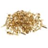 1000Pcs Gold Brads Paper Fasteners, Brass Split Pins for Scrapbooking Embellishments