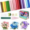 1000 Pcs Halloween Pipe Cleaners Craft-20 Assorted Colors Pipe Cleaners Bulk, Chenille Stems Art Supplies for Projects Creative DIY Room Decor (20 Assorted Colors)