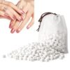 1000 Pcs Mini Nail Art Sponge Cubes for Gradient Nail Art, Nail Patting Sponge for Blush Effect, Manicure Sponge Tools for Professional Salon and Home Use (1000)