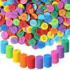1000 Pcs Place Value Disks 10 Decimals to Whole Numbers Counting Chips Base 10 Place Value Manipulatives Math Counters Discs Set for Elementary Math Supplies