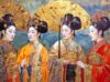 1000 Piece Jigsaw Puzzle for Adults - Cross & Glory - Asian Art: Silk and Splendor | Cultural Art Illustration