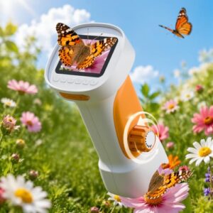 1000X Handheld Digital Microscope for Kids with 2.4" IPS Screen