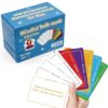 100 Mindful Talk Flashcards for Kids Social Emotional Learning SEL Cards for Ages 4-12, Calm Down Corner Supplies Emotion Regulation Conversation Starters for Classroom Therapy Homeschool