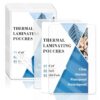 100 Pack Lamination Pouches 6" x 9" 5 mil Clear Index Card Laminating Pouches File Card Laminating Pouches Thermal Laminate Pouch Tags for Work Permits Pass Cards Student ID Cards