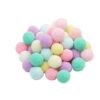 100pcs 1 inch Mix Colorful Craft Pom Poms Balls for Hobby Supplies and DIY Creative Crafts, Party Decorations