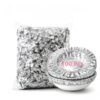100 PCS Aluminum Foil Bowl Covers with Elastic Edges for Bowls & Plates