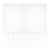 100Pcs Clear Binder Sleeves, Plastic Sheet Protectors for 3-Ring Binders, Letter Size