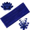 100 Pcs Dark Blue Pipe Cleaners Bulk Craft Suppies Chenille Stems