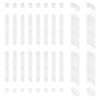 100 Pcs Glue Strips with Mesh Backing, 12 mm Hot Melt Adhesive Glue Strips for 80-110 Sheet Capacity, Thermal Binding for Book Binding Repair