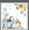 100 Pcs Happy Thanksgiving Napkins Fall Pumpkin Watercolor Paper Napkins, Disposable Pumpkin Maple Leaf Cocktail Napkin Tableware Set for Autumn Thanksgiving Party Decorations Supplies Favors