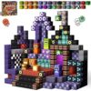 100PCS Magnetic Blocks Monster Bear Montessori STEM Toys, Build MagWonder with Building Construction Playset, Halloween and Birthday Gifts for 5 Year Old Boys