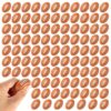 100 Pcs Mini Foam Football, Tiny Foam Sports Balls for Stress Relief, School Rewards, Party Supplies, Ball Games, Small Stress Balls, Soft PU Foam, Classic Football Shape, Easy to Carry