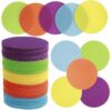 100Pcs Reusable Carpet Markers, Round Star Arrow Dots Washable Floor Seating