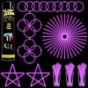 100 Pk Pink Glow Sticks Bulk, 8 in Glow Necklaces & Bracelets for Kids & Adults, DIY Glow In The Dark Party Supplies, Glow Sticks for Neon Party Halloween Trick or Treat Alternatives Valentine