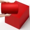 100 Sheets Red Cardstock Paper, 12 x 12 Inches 180 GSM Heavyweight Scrapbook Paper for Printer, Card Making, Invitations, and DIY Crafts