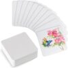 100 Sheets Small Watercolor Paper, 2.6" Mini Square Watercolor Book for Adult