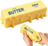 10in Giant Butter Squishy, 2026 New Extra Large 14oz Big Jumbo Butters Squeeze Stress Balls, Slow Rising Fun Butter Stick for Anxiety Relief Fidget Adults (# 2)