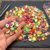 10MM Large Fruit Polymer Clay Slices for Crafts Slime Resin, Nail Art, 30g
