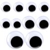 10 Pack Large Googly Eyes Self Adhesive Giant Wiggle Eyes for Crafts