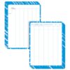 10 Packs Division Whiteboard Card, Double Sided Dry Erase Board Writable and Erasable Math Learning White Board for Kids, Students, Classroom and Home (Each Measures 12” x 9”)