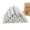 10 Pack White Slate Pencils | Natural Slate Stone Chalk Writing Pencils | Eco-Friendly Classroom Supplies for Students & Teachers