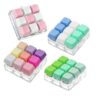 10PCS Keyboard Fidget Toy 9-in-1 Clicky Mechanical Clicker Keychain for Stress Relief Anti-Anxiety Pocket Desk Gadget