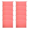 10Pcs Letter Size Suspension Files with Tabs, File Classification File Folder Filing Cabinet Haning Bag for Work Tool
