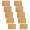10Pcs Paper File Pockets Document Organiser Sleeves with Built in Dividers for Offices Schools Paper Archiving File Organizers