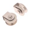 10Pcs Shower Door Pulley 201 Stainless Steel Sliding Roller Wheel with Bearing