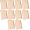 10 Pcs Wooden Canvas Frames for Painting, 20 x 30 cm, 7.87 x 12 in, 0.9 cm, 0.35 in Thick, Smooth Surface, for Oil, Acrylic, and Craft Projects