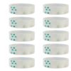 10 Rolls Transparent Tape Refills 18/12/8mm Clear Tape Refills for Dispenser, Invisible Matte Finish Tape for Office Home School Supplies(10X 1.2cm)