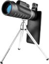 10x42 Waterproof Monocular Telescope with 12x Magnification Zoom