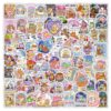 110PCS Holographic Cozy Bookish Stickers, Cute Romance Book Stickers for Book Lovers, Waterproof Vinyl Decals for Laptop, Water Bottle, Booktok, Phone, Journal, Luggage, No Repeats