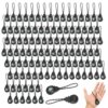 110 Pcs Mini Compass Bulk, Survival Small Compass, Outdoor Camping Hiking Pocket Compasses for Party Favor/Hiking/Outdoor Activities Accessory