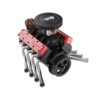 1/10 Scale 28cc Water-Cooled 4-Stroke OHV V8 Gasoline Engine Model Kit, High Precision RC Power System Model for STEM Learning & Physical Experiment Demonstration