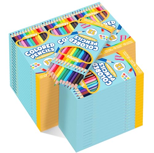 1152 Count Colored Pencils Bulk, 96 Pack Colored Pencils for Kids 12 Color