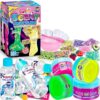 1:1 Scented Fruit Glue Slime Kit for Kids, FunKidz Neon Slime Making Kit for Girls Ages 6-12 Activities Craft Gifts Includes Color Glue and Super Clear Slime Activator to Make Slime Toys