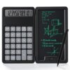 12-Digit Portable Calculator with Notepad Stylus, 6.5" LCD Writing Tablet
