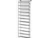 12-Tier Over-the-Door Shoe Rack, Gray, Holds 36 Pairs