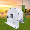 12000W Wind Turbine Generator Kit, Horizontal Home Use, Low RPM Permanent Magnet, 3 Phase Gearless AC Alternator, Wind & Water with Controller