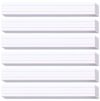 120 Count White Sentence Strips Cardstock for Teacher 3"x 24" Word Strips