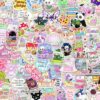 120PCS Holographic Bookish Stickers for Kindle Vinyl Book Sticker Pack