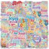 120PCS Holographic Jesus Loves You Stickers Jesus Loves You Party Favors Birthday Party Decorations Vinyl Waterproof Stickers for Water Bottle Laptop Luggage Helmet